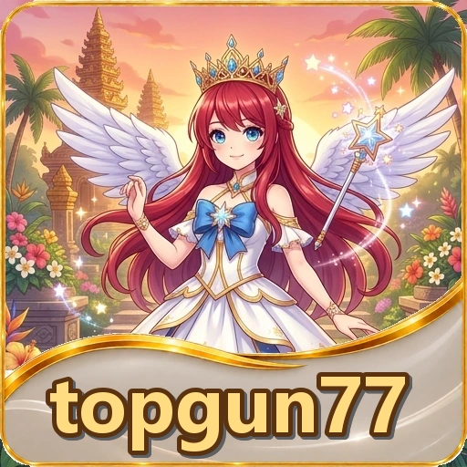 Tampilan menu katalog game topgun77 di Android